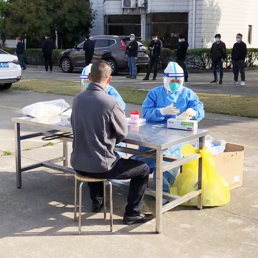 防疫与生产两手抓,复盛公司有序开展厂区闭环复工复产 配图4