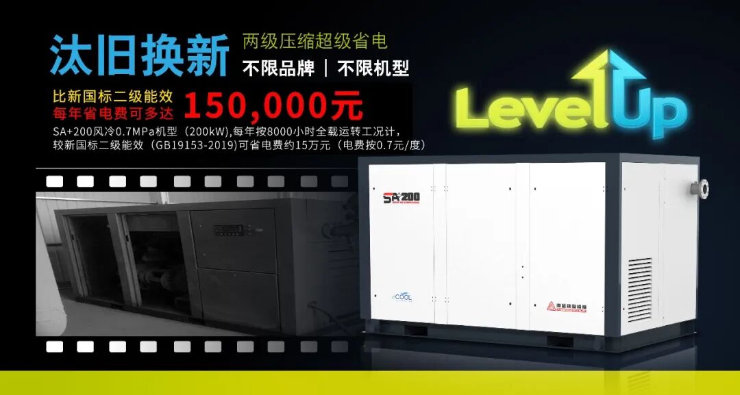 旧机置换、汰旧换新，复盛更多的空压产品升级方案助力行业可持续发展 配图2