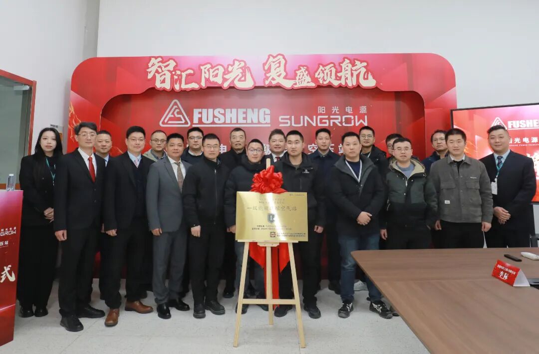智汇阳光,复盛领航——阳光电源一级能效站揭牌仪式圆满举行 配图5